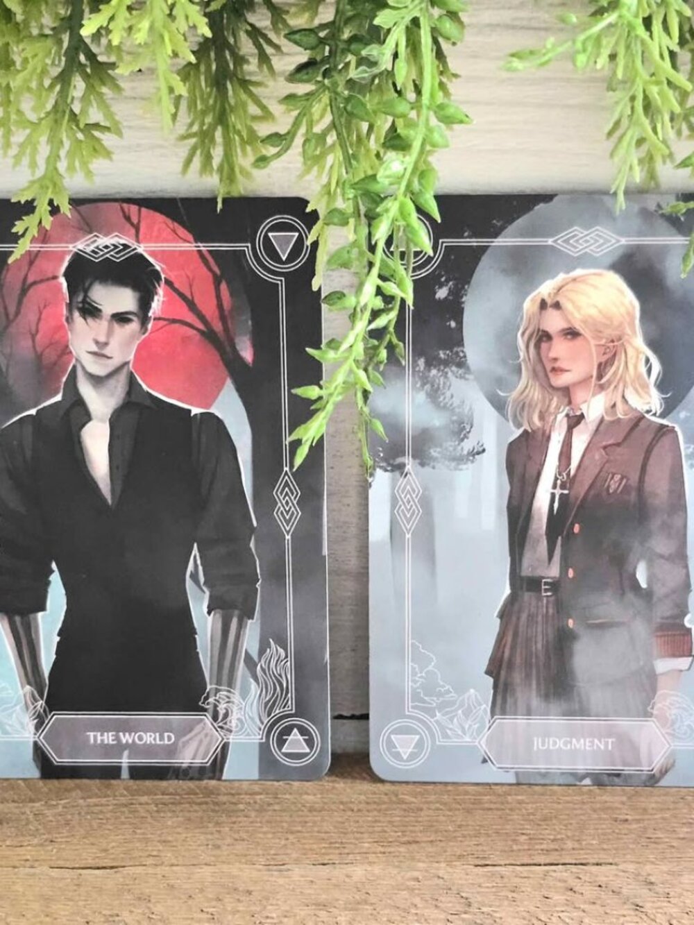 Fairyloot Gravewood by Kelly Andrew World & Judgement Tarot Cards